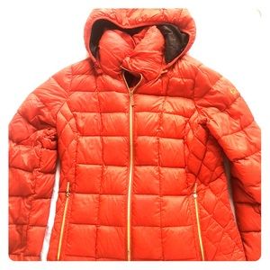 Michael Kors packable down fill jacket